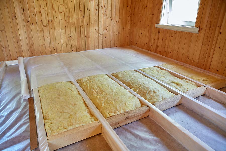 Under floor Insulation