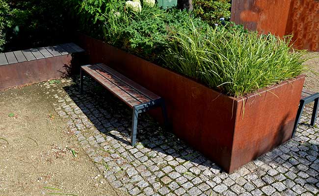 Corten Steel Planter