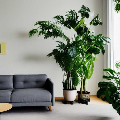 Plants In Living Room
